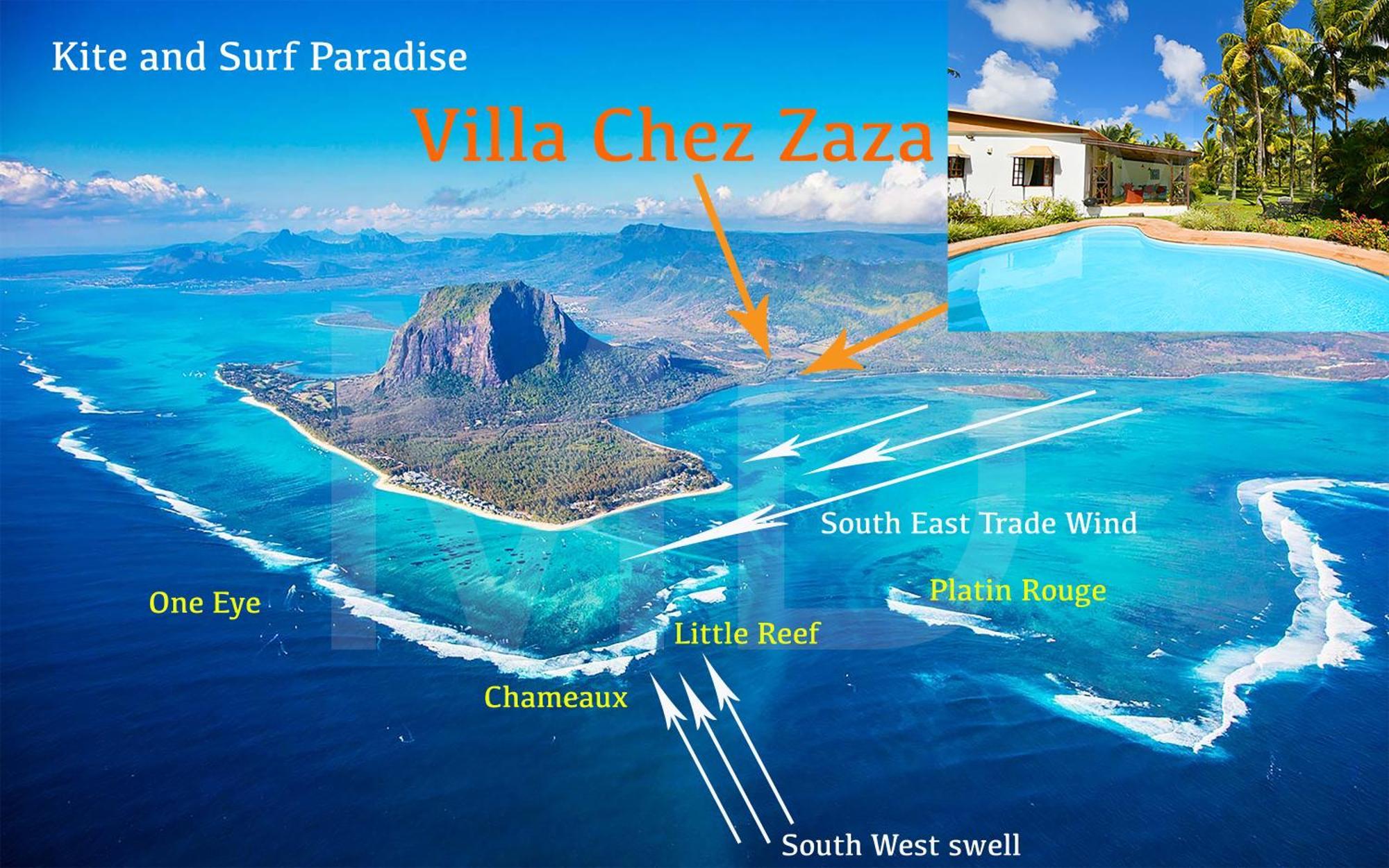 Villa Chez Zaza Choisy エクステリア 写真